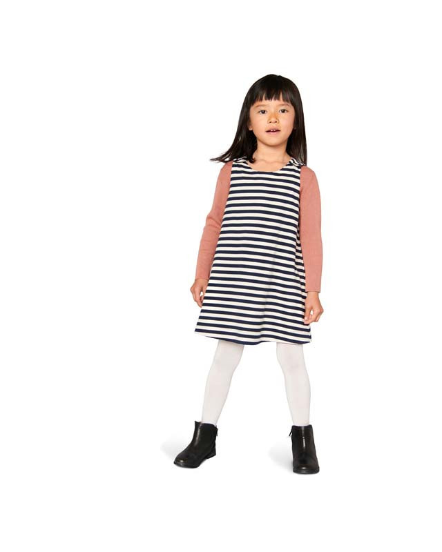 Patron de couture enfant : Robe fille Burda 9238 - Mercerine