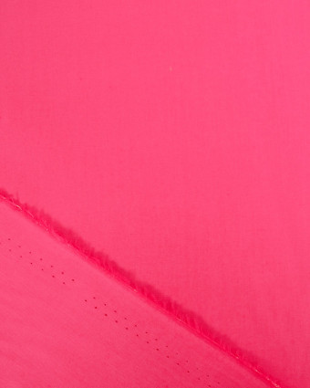 Tissu Popeline Oeko-Tex Fuchsia  - Mercerine