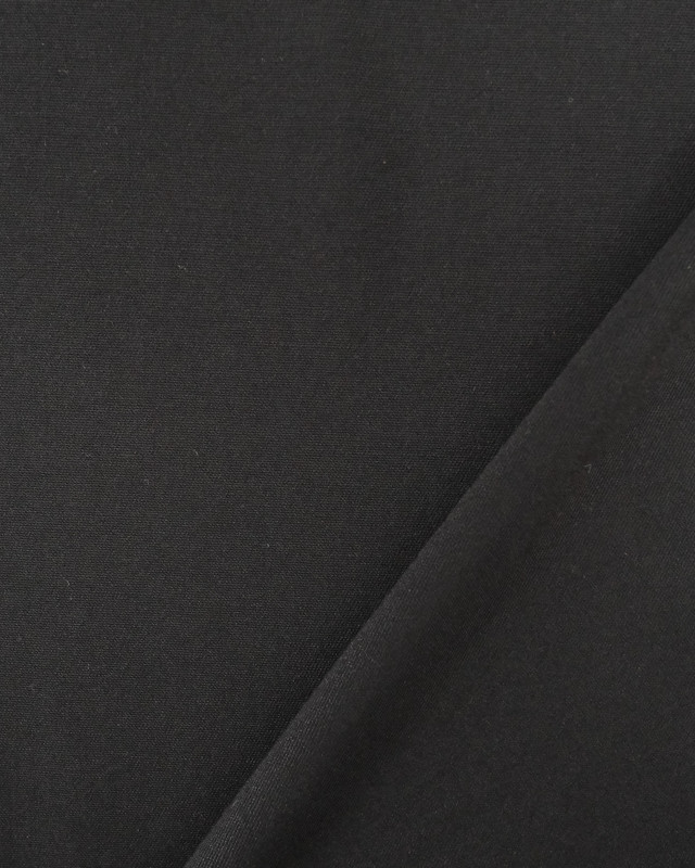 Tissus en ligne : Viscose Twill Uni Noir  - Mercerine