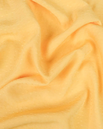 Viscose motif ton sur ton jaune - Mercerine