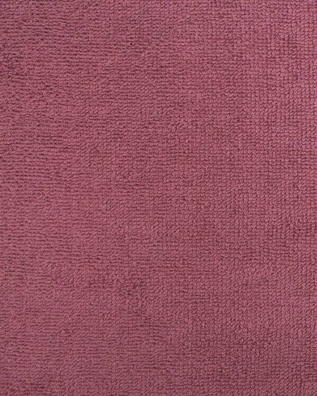 Eponge bambou au mètre : couleur Aubergine OekoTex - Mercerine