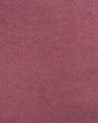 Eponge bambou au mètre : couleur Aubergine OekoTex - Mercerine