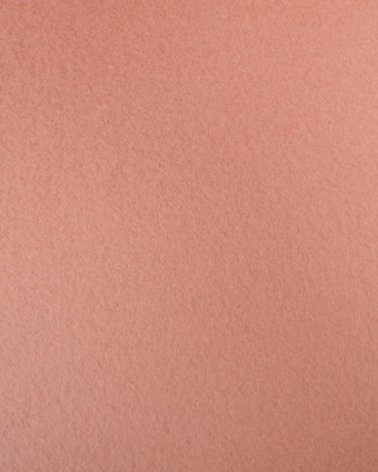 Tissus en ligne : Tissu Polaire Coton Rose Corail Oeko-tex  - Mercerine