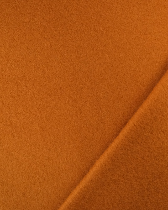 Site de tissu : Polaire Coton Caramel Oeko-tex  - Mercerine