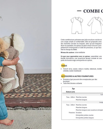 Livre Couture Bébé - A la maison - Ikatee - Mercerine