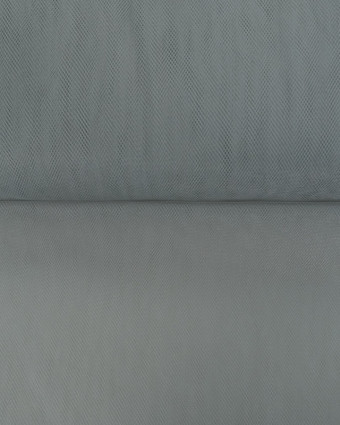 Tissu Tulle Souple 300cm Gris - Mercerine