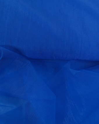 Tissu Tulle Doux 300cm Bleu Royal - Mercerine