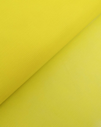 Tissu Tulle Rigide 150cm Jaune - Mercerine