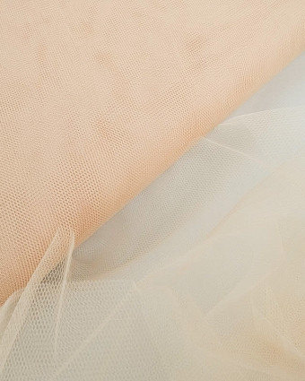 Tulle Rigide 150cm Beige - Mercerine