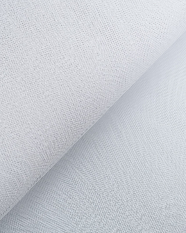 Tissus au mètre : Tulle Rigide 150cm Blanc - Mercerine