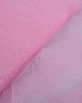 Tulle Rigide 150cm Rose - Mercerine