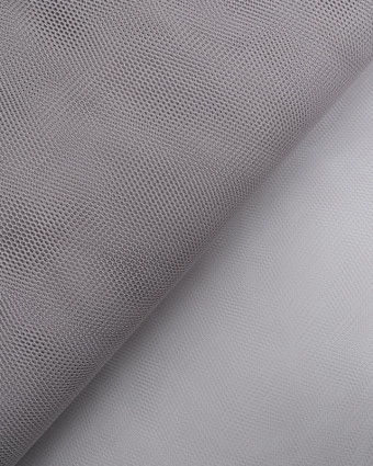 Tissu Tulle Rigide 150cm Gris - Mercerine