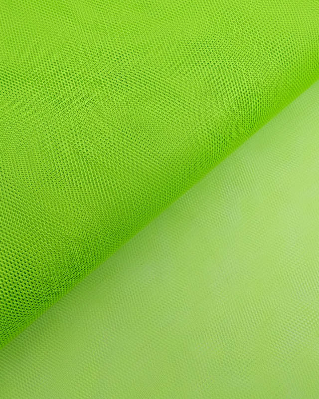 Tissu Tulle Rigide 150Cm Vert Pomme - Mercerine