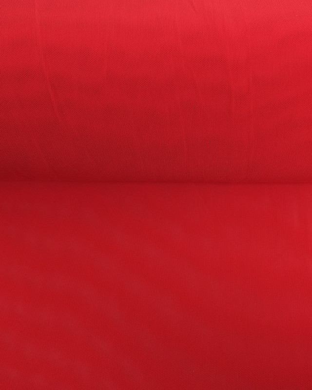 Tissu Résille Stretch Rouge   - Mercerine