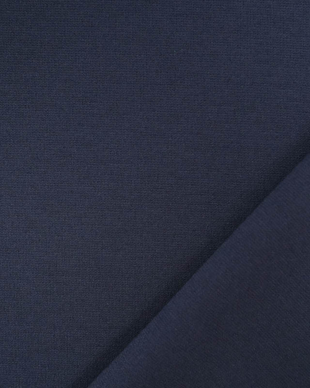 Tissu Jersey Milano Bleu Nuit - Mercerine