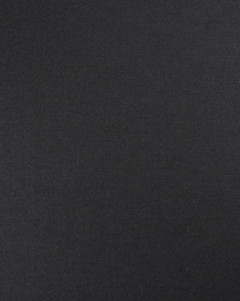 Tissus au mètre : Tissu Jersey Milano Noir- Mercerine