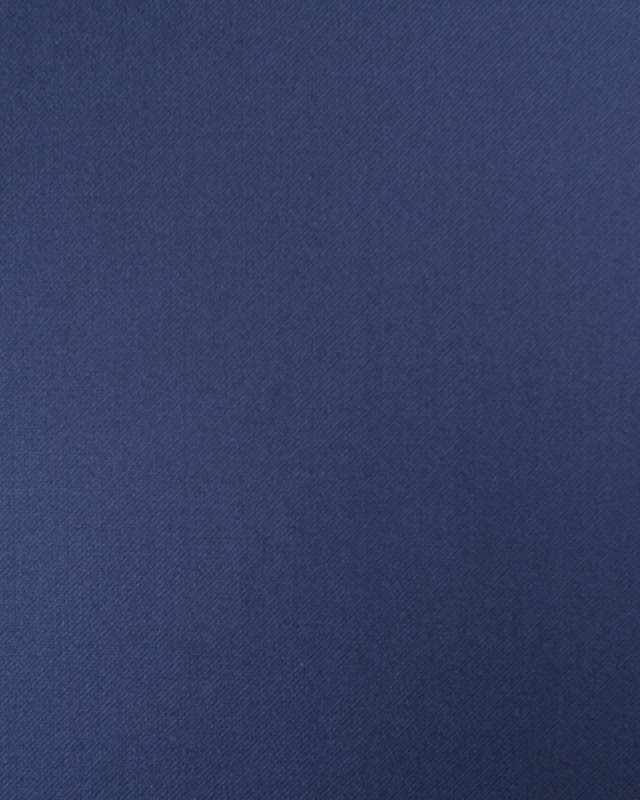 Tissus en ligne : Sergé Polyviscose Bleu Indigo  - Mercerine