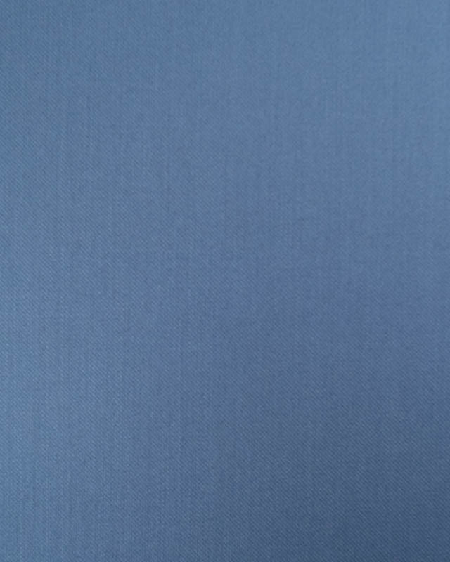 Tissu Sergé Polyviscose Bleu Denim   - Mercerine