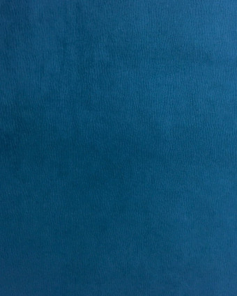 Tissu simili cuir au mètre : bleu outremer aspect daim - Mercerine