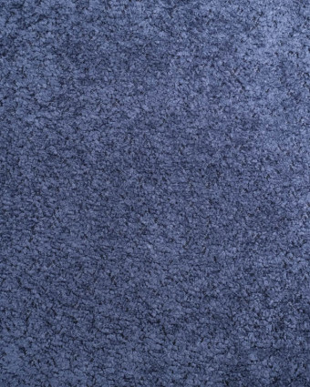 Tissu petites bouclettes Bleu Angèle  - Mercerine