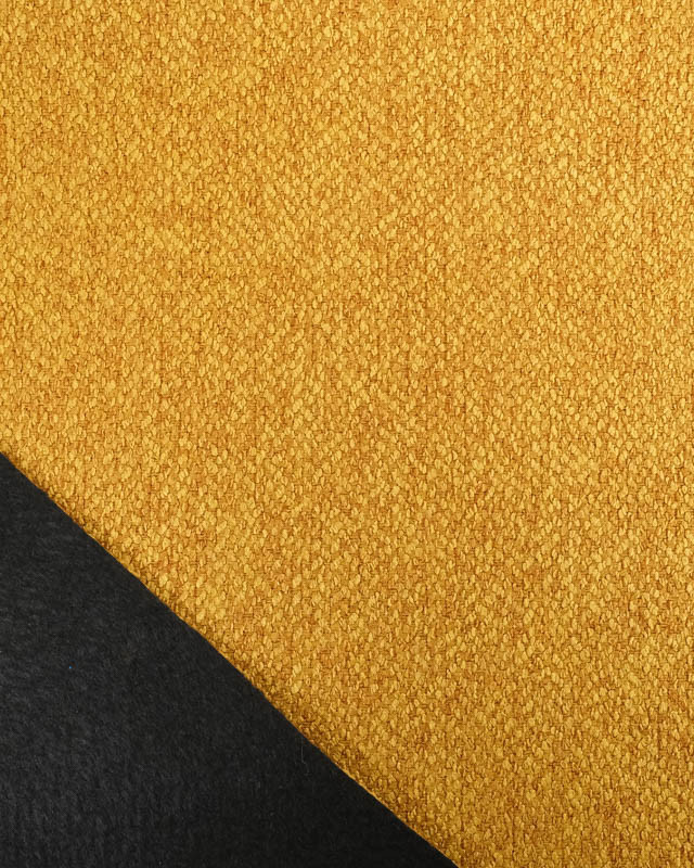 Tissu Ameublement Faro Oeko-Tex Jaune Dore   - Mercerine