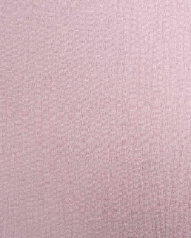 Tissu Double Gaze Uni Orchidée Mia Oeko-tex - Mercerine