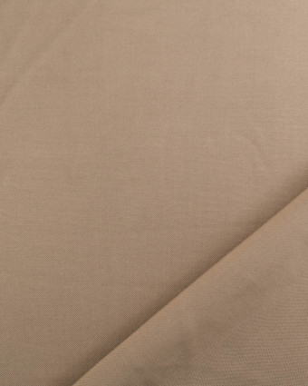 Tissu Popeline de Bambou Taupe Oeko-Tex -Mercerine