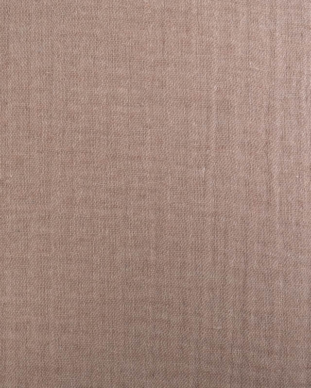 Tissu Quatre Gaze Recyclé Marron Oeko-Tex  -Mercerine