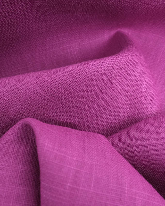 Ramie Lin Uni Mauve Oeko-Tex  -Mercerine