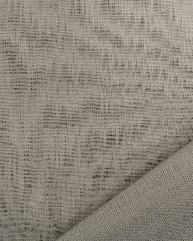 Tissu Ramie Lin Uni Taupe  Taupe  Oeko-Tex -Mercerine