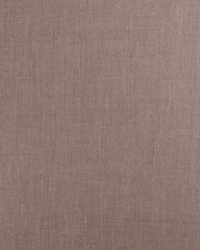 Tissu Double Gaze Souffle Uni Marron - Mercerine