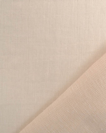 Tissu Double Gaze Souffle Uni Beige - Mercerine