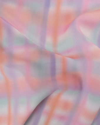 Viscose Imprimé Digital Pastel - Mercerine