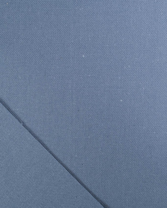 Tissu Coton Demi Natté Bleu Indigo - Mercerine