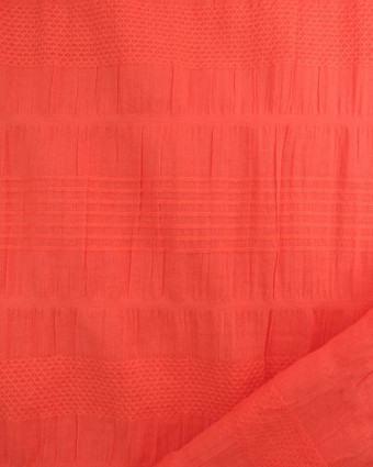 Tissu Coton Corail Jupon  - Mercerine