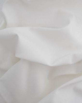 Tissu Denim Blanc Stretch - Mercerine
