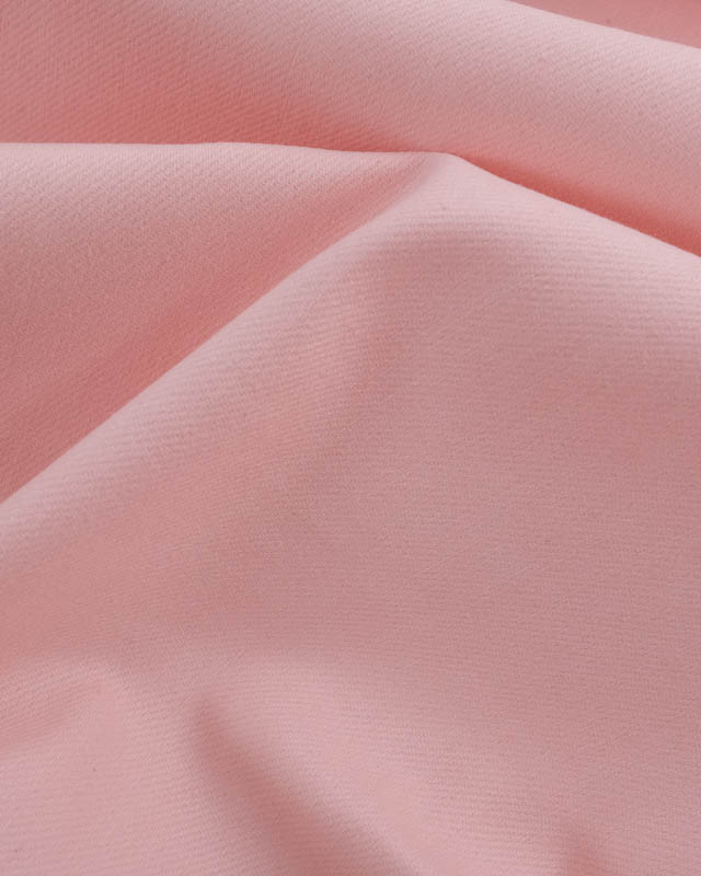 Tissu Denim Rose Pâle Stretch - Mercerine