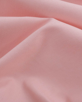 Tissu Denim Rose Pâle Stretch - Mercerine