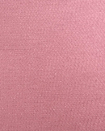 Tissu Sweat Effet Lave Vieux Rose  - Mercerine