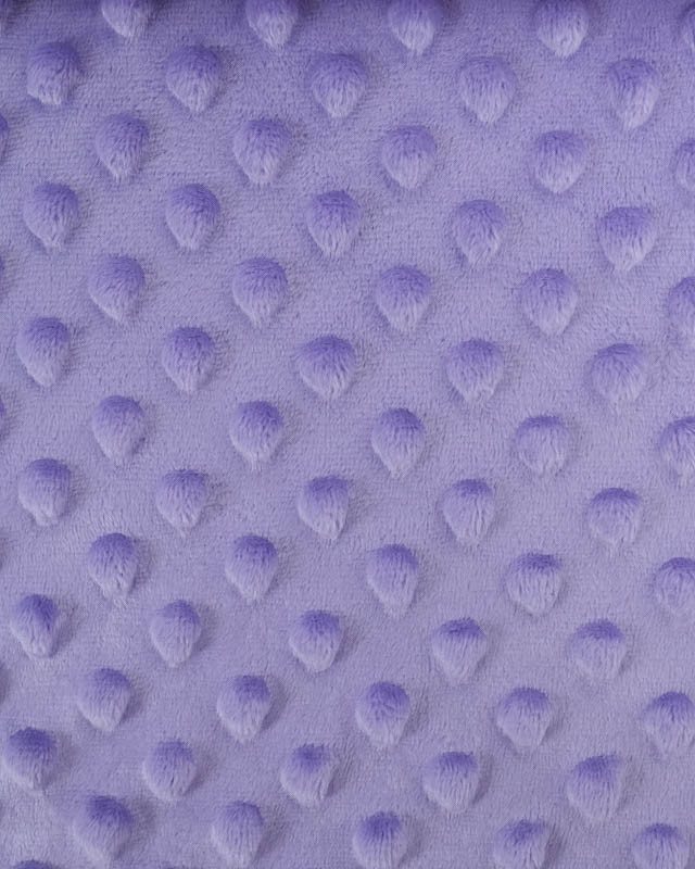 Tissu Minky Bubble Violet Oeko-tex - Mercerine