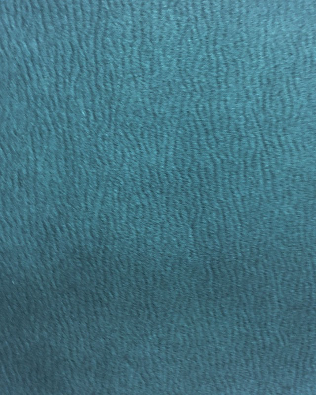 Tissu au mètre : Simili Cuir Daim Bleu Vert Abilene - Mercerine