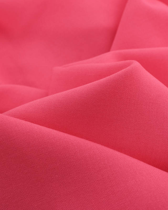 Tissu Viscose Uni Fuchsia - Mercerine