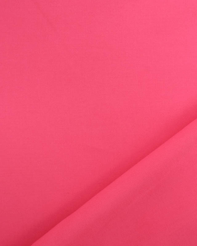 Tissu Viscose Uni Fuchsia - Mercerine