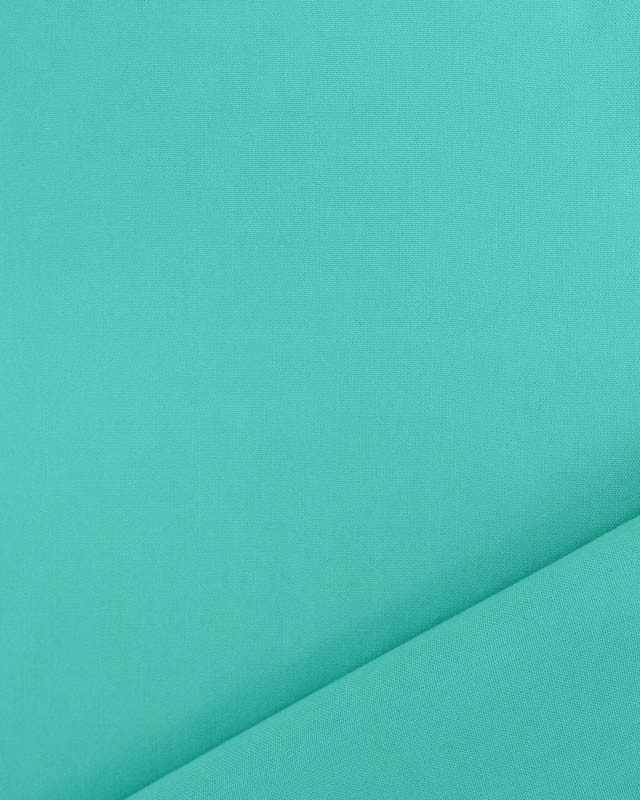 Tissu Viscose Uni Turquoise - Mercerine