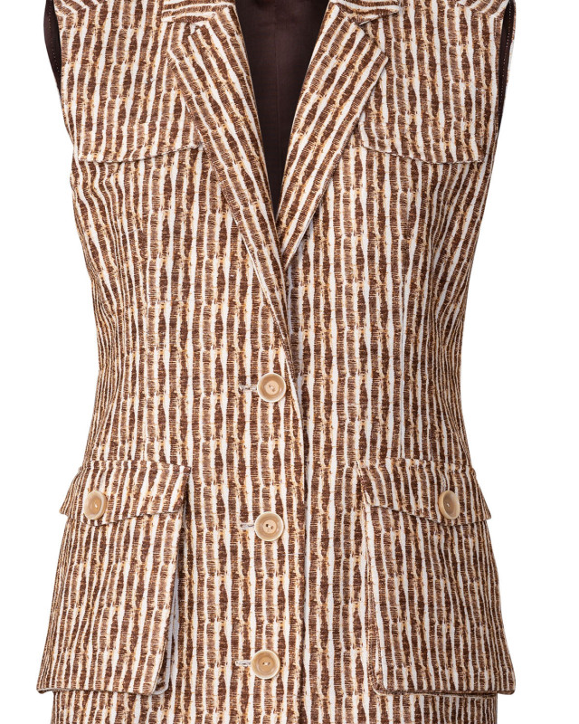 Patron Gilet Burda 5827 - Patrons couture - Mercerine