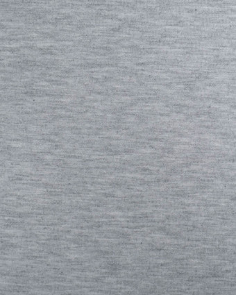 Jersey de Viscose Uni Gris Oeko-Tex  -Mercerine