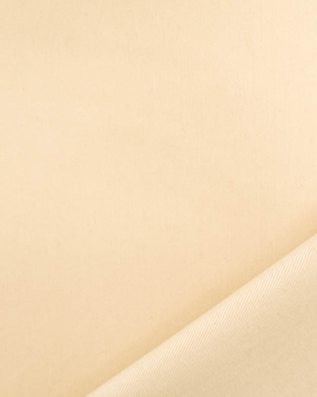 Tissu Denim Beige Naturel Stretch - Mercerine