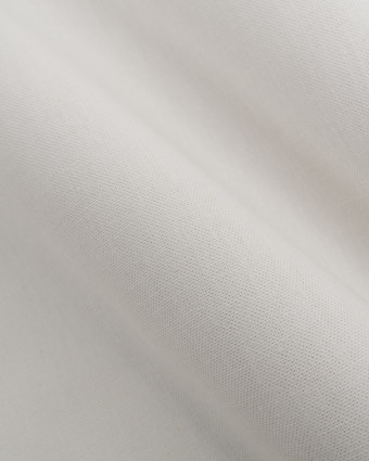 Tissu Coton Demi Natte Blanc Antik  - Mercerine