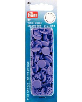 Bouton pression Lavander Blue Color Snaps Prym - Mercerine