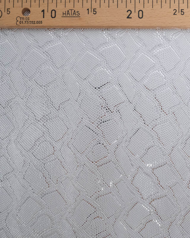 Tissu Simili Cuir Cobra Argent - Mercerine